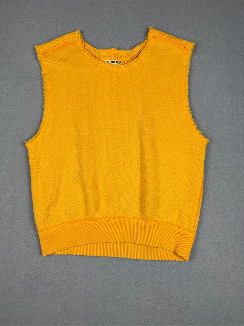 Free People Bright Yellow Muscle Tank
Size: XS